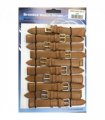 Leather Brown Tan Extra Long Watch Straps Pk10 24mm 1003