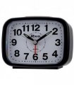 Ravel Rectangular Quartz Black Alarm Clock RC008.03