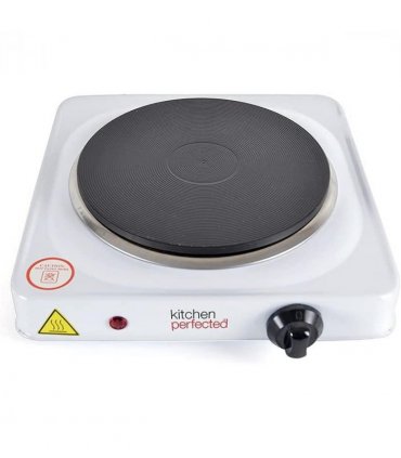 KitchenPerfected 1500W Stainless Steel Single Hotplate