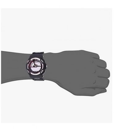 Lorus Mens Sports Chronograph Analog/Digital Black Rubber Strap Watch R2321MX9 BRAND NEW BUT NEEDS BATTERY