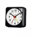 Acctim Ingot Quartz Travel Alarm Clock Light & Snooze Black 25/738BBX8