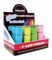 Infapower 9-LED Torch Glow in the dark (Pack of 12)