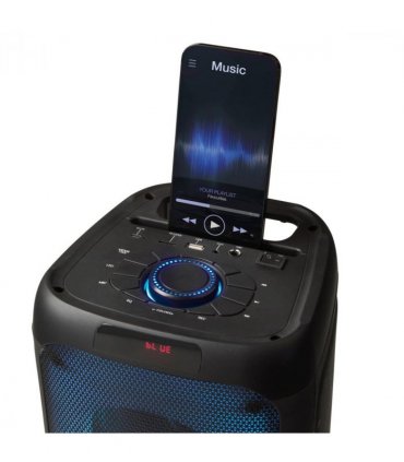 Intempo Bluetooth Karaoke Speaker Party Stereo Wired Microphone Control Panel WDS 580