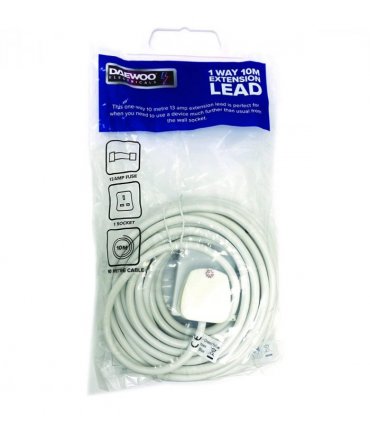 Daewoo 1 Gang 10 Metre 13A Extension Lead- EXT1002