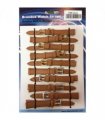 Leather Brown Tan Watch Straps Pk10 8mm 1008
