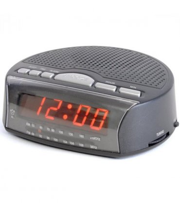 Lloytron 'Daybreak' Alarm Clock Radio - Black J2006BK