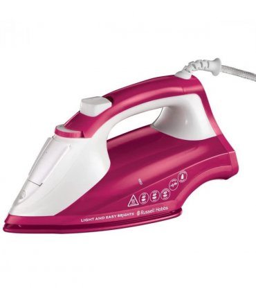 Russell Hobbs Light and Easy Brights Steam Iron 26486- Berry