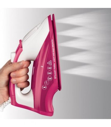 Russell Hobbs Light and Easy Brights Steam Iron 26486- Berry