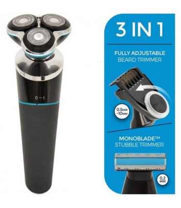 Paul Anthony Lithium Pro 3 USB Wet & Dry Mens Rotary Shaver - H5021