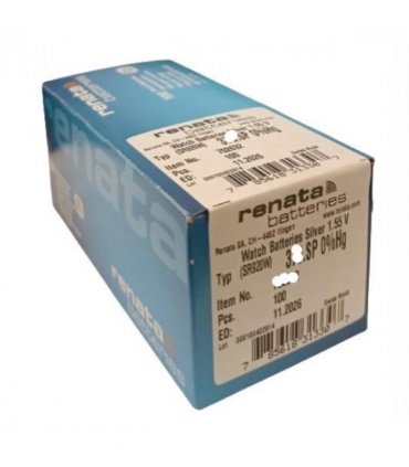 RENATA SP 390 Watch Batteries Pack Of 100