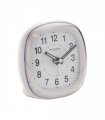 Wm Widdop Alarm Clock Dome Lens Sweep Snooze Light - White