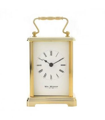 Wm.Widdop Carriage Clock - White dial