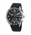 Henley Mens Large Polished Sports Silicone Watch Black H02225.3