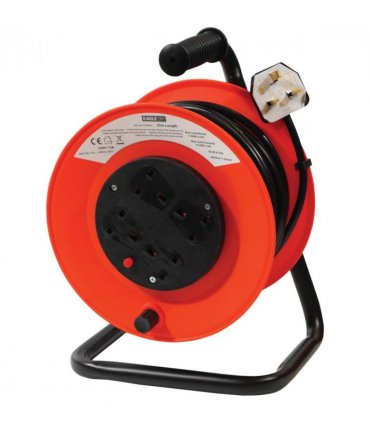 Eagle 4 Socket 25 Meter Extension Reel- E250EKA