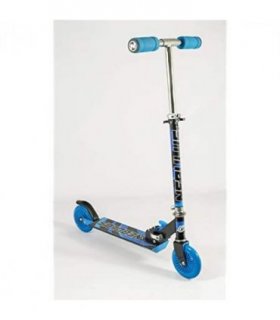 Ozbozz Blue and Black Nebulus Scooter Chrome Finish- SV15398
