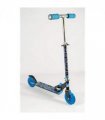Ozbozz Blue and Black Nebulus Scooter Chrome Finish- SV15398