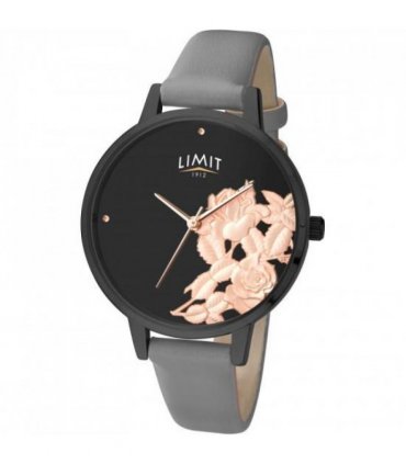 Limit Ladies Secret garden Grey Leather strap watch 6289