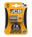 JCB PP3 Size  Super Alkaline Batteries 1 Per Card