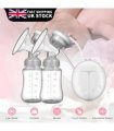 Automatic Double Electric Breast Pump + Lid & Nipple Kit | Efficient Breastfeeding Pump