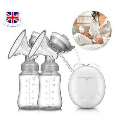 Automatic Double Electric Breast Pump + Lid & Nipple Kit | Efficient Breastfeeding Pump