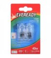 Eveready S815 Halogen Bulb G9 Capsule 240lm 25W Warm White (Pack of 10)