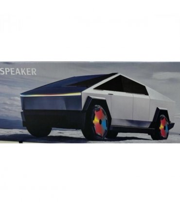 WSTER Wireless Bluetooth 15w Tesla Model Car Speaker with TF/USB/FM