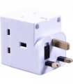 Daewoo 13A Fused 3 way Adaptor (Box of 10)