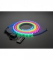 ExtraStar Neon LED Strip 5M Cable with Power Adapter andRemote Control, 9W/M, RGB