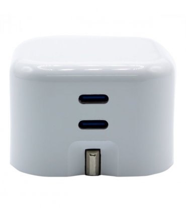 Panther Force 45W Folding Plug (2× USB-C Ports) – Fast Charging
