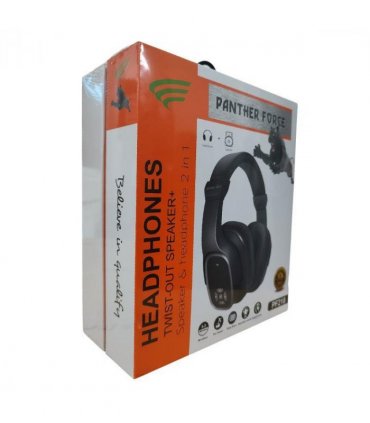 Panther Force Wireless Bluetooth Headphone + Twistout Speaker PF218