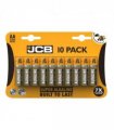JCB AA Super alkaline 10 Per Card - Box of 10