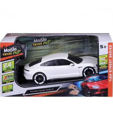 Maisto Tech R/C PORCHE TAYCAN TURBO S Super Car - 2.4GHZ - 1:24 Scale