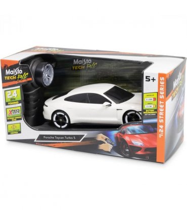 Maisto Tech R/C PORCHE TAYCAN TURBO S Super Car - 2.4GHZ - 1:24 Scale