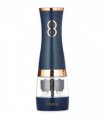 Tower Electric Salt and Pepper Mill Battery Ceramic Grinders Blue