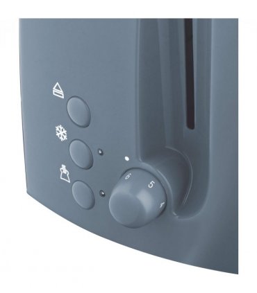 Russell Hobbs Textures 2-Slice Toaster 850 W, Grey 21644