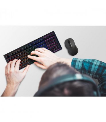 Wyeflow Wireless Gaming  RGB Backlit Keyboard - Black