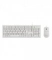 Panther Force Wired Keyboard & Mouse Set - White PF290