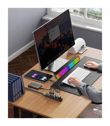 WYEWAVE RGB Light Deep Bass Wireless Portable Speaker