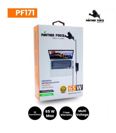 Panther Force Universal Notebook/Laptop Charger 65w