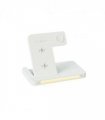 WYEFLUX 15W 3-in-1 Wireless Charging Stand with LED Light
