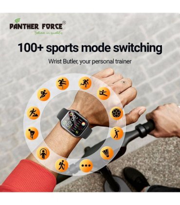 Panther Force Stylish AMOLED Display Smart Watch