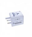 WYEFLUX Global Connect Travel Adaptor USB-A & USB-C Ports
