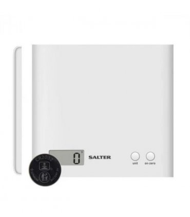 Salter Arc Scale White Electronic Food Scale 3Kg