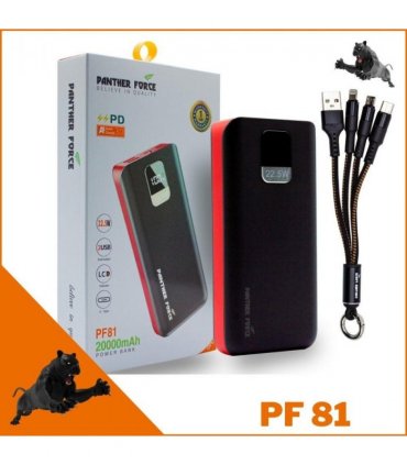 Panther Force PD3.0 20000mah Power Bank - PF81