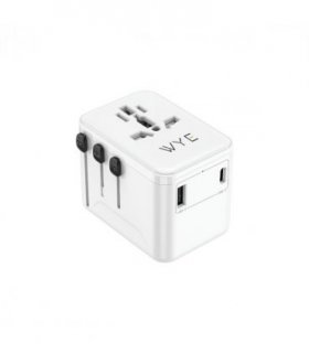 Wyeflux Universal Travel Adaptor 12W USB and C