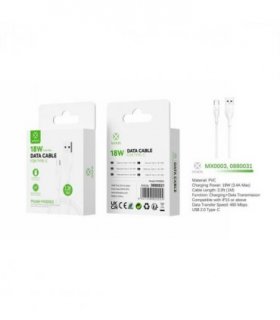 Woox USB to Type C Charging Cable 1M (Pack of 12) £0.50each