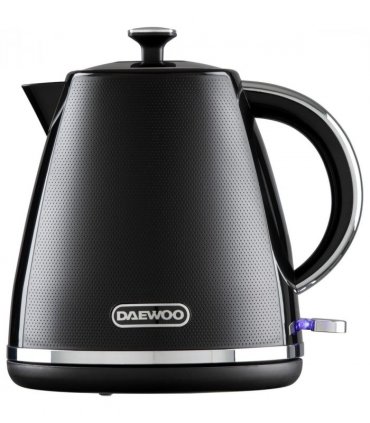 Daewoo Stirling 1.7L Pyramid Electric Kettle 3000w Black SDA2624