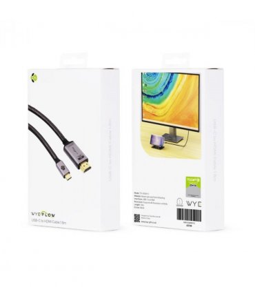 WYEFLOW USB-C to HDMI Cable 1.8m