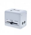 WYEFLUX Global Travel Adapater With Dual USB-A Ports