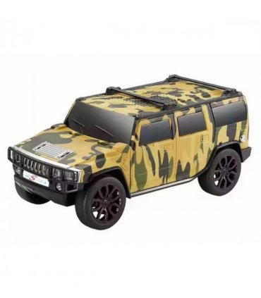 WSTER Wireless Bluetooth 8w Hummer 4x4 Truck Car Speaker with TF/USB/FM - CLASSIC - BEIGE